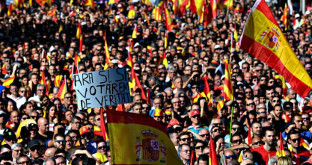 Manifestacion barcelona unidad