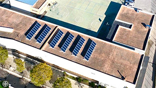 Energia solar colegio salteras