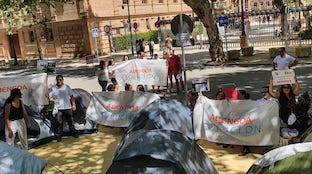 Acampada abengoa