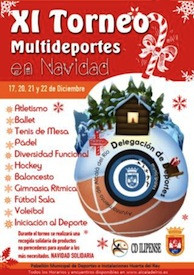 176 Cartel XI Torneo Multideportes