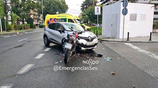 Accidente motorista