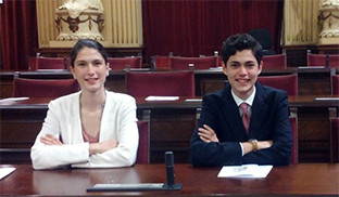 Alumnos parlamento europeo