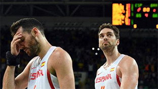 Baloncesto derrota