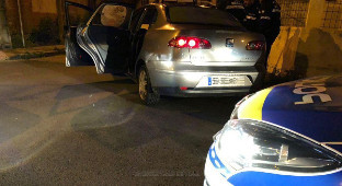 Detenida coche robado