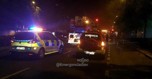 Incendio gimnasio