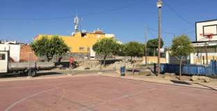 Obras colegio alcala rio