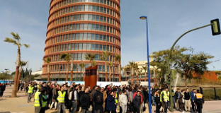 Simulacro torre sevilla