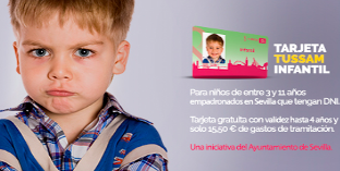 Tarjeta infantil tussam