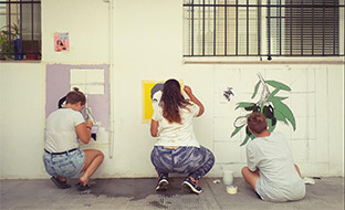 Murales casa juventud san juan