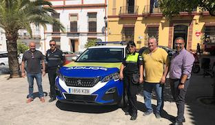 Coche policia montellano