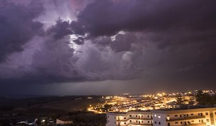 Lluvia pedrera