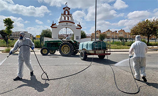 Tractor voluntarios gines