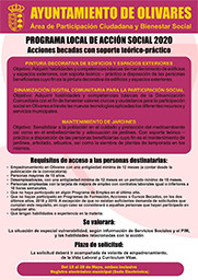 Acciones becadas olivares