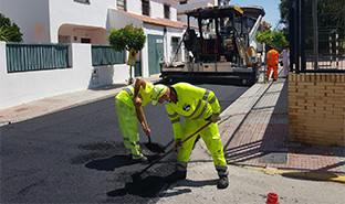 Asfaltado calles palacios