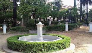 Fuente jardines murillo