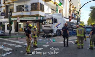 Accidente camion