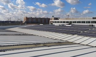 Planta solar metro