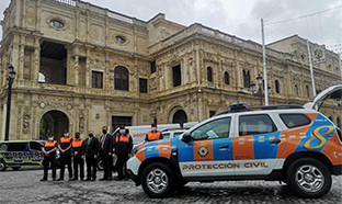 Vehiculos protecciu00f3n civil sevilla