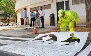 Pintura calle sevillaeste