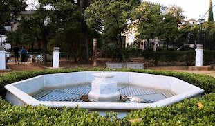 Fuente jardines murillo