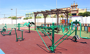 Maquinas polideportivo Espartinas