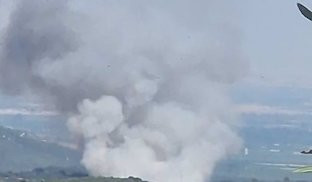 Incendio puebla infantes