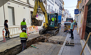 Obras aguas pluviales palacios