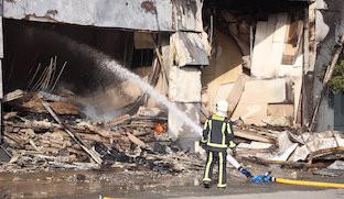 Bomberos incendio utrera