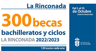 Becas bachillerato rinconada