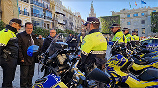 Motos policia sevilla