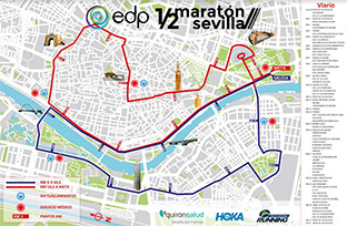 Plan especial media maraton sevilla