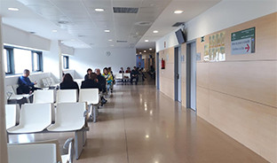 Sala de espera hospital