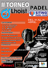 II Torneo Padel Llohst