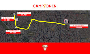 Itinerario sevillafc