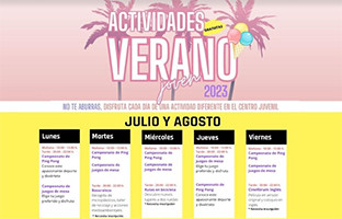 Actividades verano san juan 23