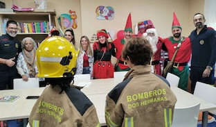 Bomberos valme papanoel