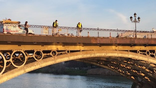 Trabajos puente triana