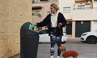 Papeleras heces caninas