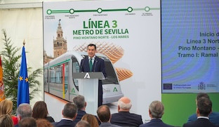 Linea 3 metro primera piedra