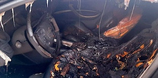 Incendian coches Estepa