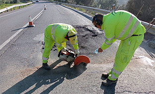 Obras carretera provincia