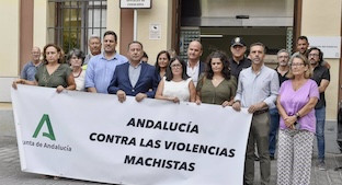 Minuto silencio asesinato