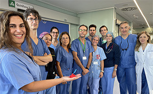 Equipo operaciu00f3n bebe virgendel rocio