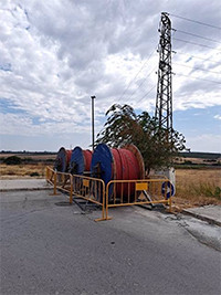Soterramiento linea electrica arahal