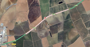Corte carretera