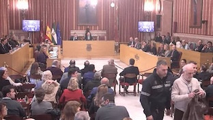 Desalojo torrijos pleno
