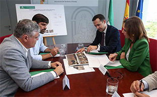 Pasarela peatonal mairena del alcor