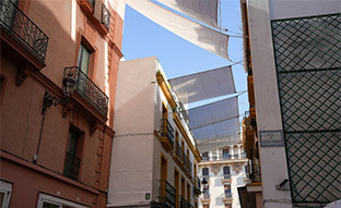 Toldos calles sevilla