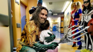 Valme niño hospitalizado