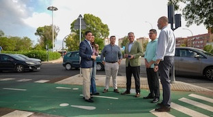 Carril bici avenida jerez